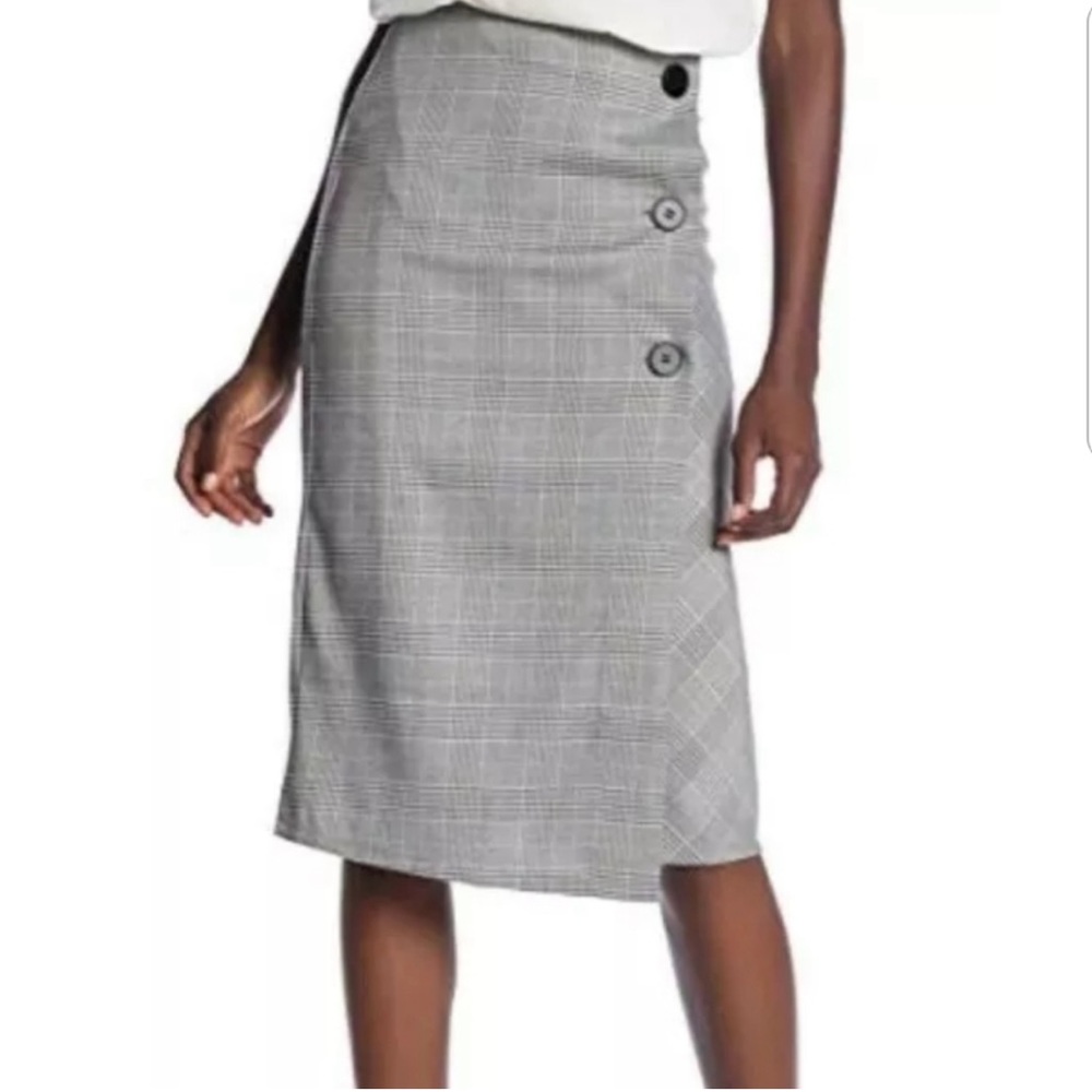Elodie Houndstooth Skirt